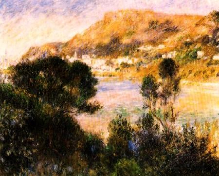 Pierre Renoir The Esterel Mountains Spain oil painting art